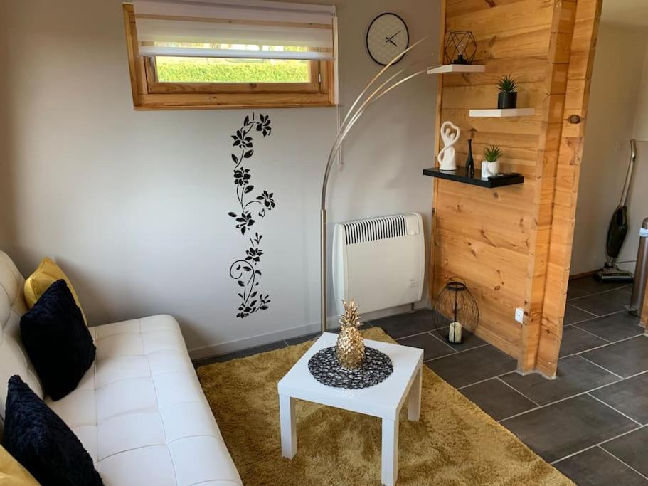 Chalet 2 Personnes Avec Jacuzzi Et Piscine Saisonniere Partagee Corcieux Bagian luar foto